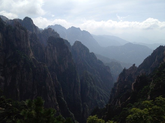 06 - The Huang mountains Central China. It's hard to believe places of such beauty really do exist